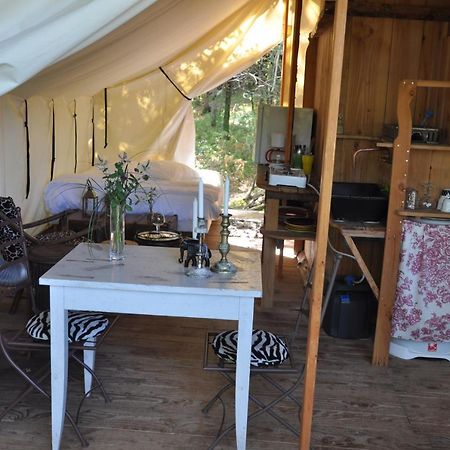 فندق Villecomtalفي  Camping Glamping Terre Rouge المظهر الخارجي الصورة